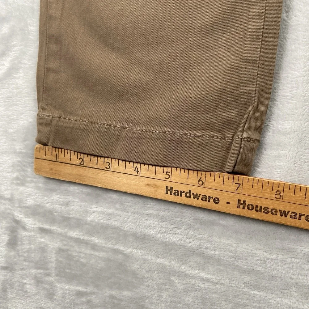 Bear Bottom Pants Mens XL 36x29 Chino Cotton Stretch Brown Tapered Fit Outdoor